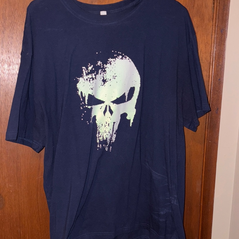 Navy Blue Graphic T-Shirt